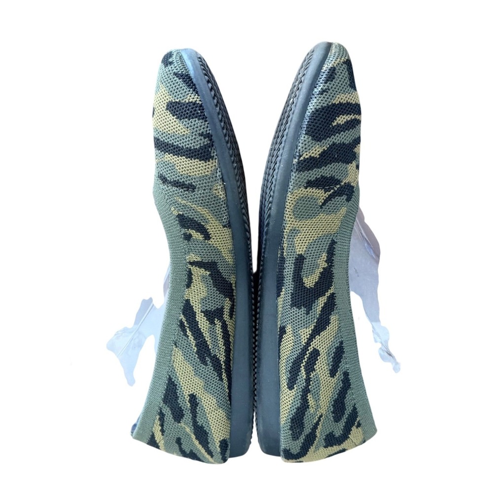 Steven New York Camo Knit Ballet Flats Women's Comfort Slip On Shoes